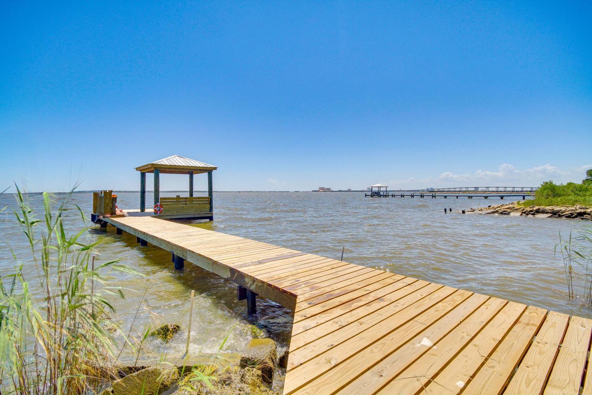 Historic Biloxi Bay Cottage With Beautiful View Ошен-Спрингс Екстер'єр фото