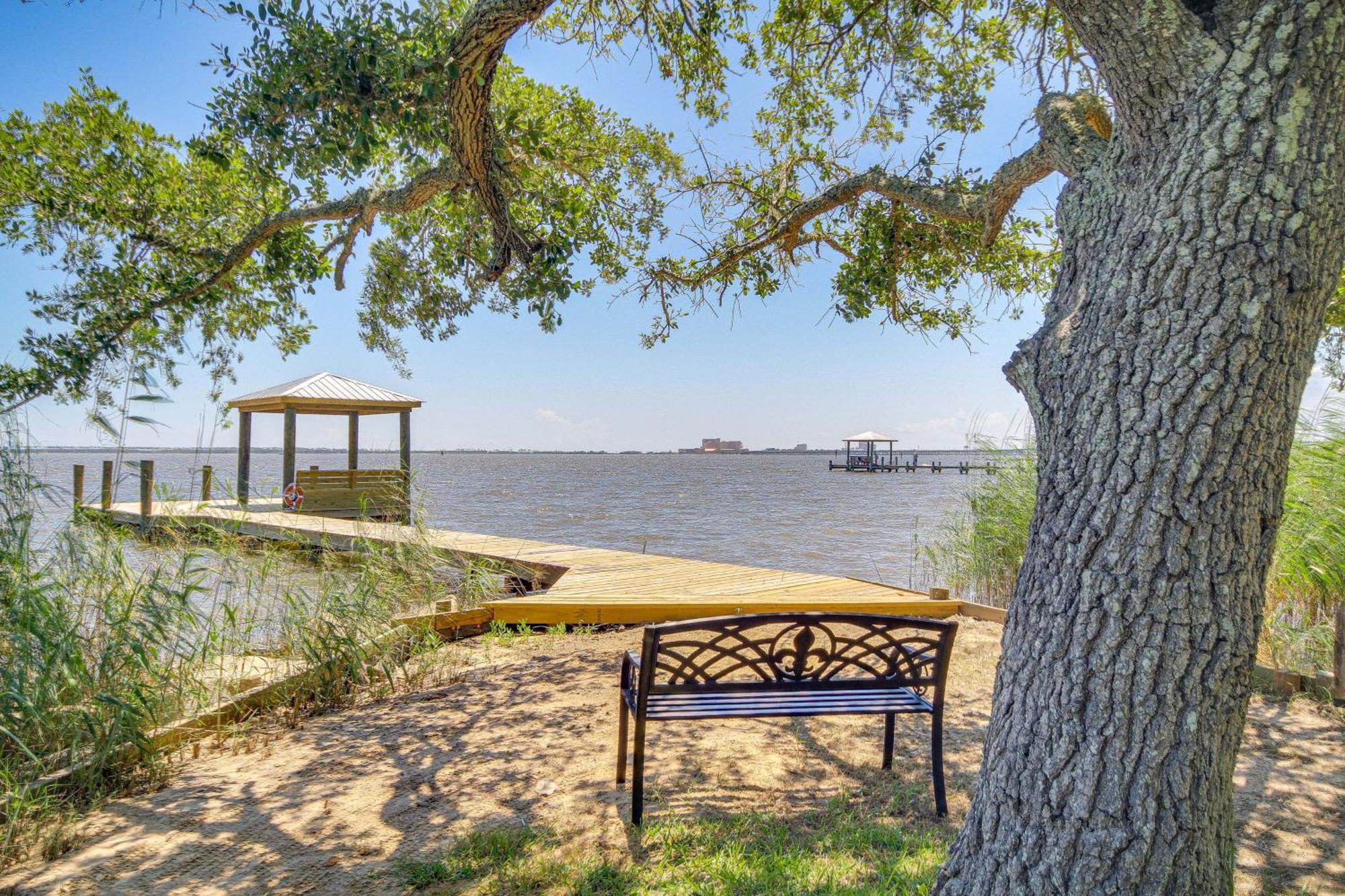 Historic Biloxi Bay Cottage With Beautiful View Ошен-Спрингс Екстер'єр фото